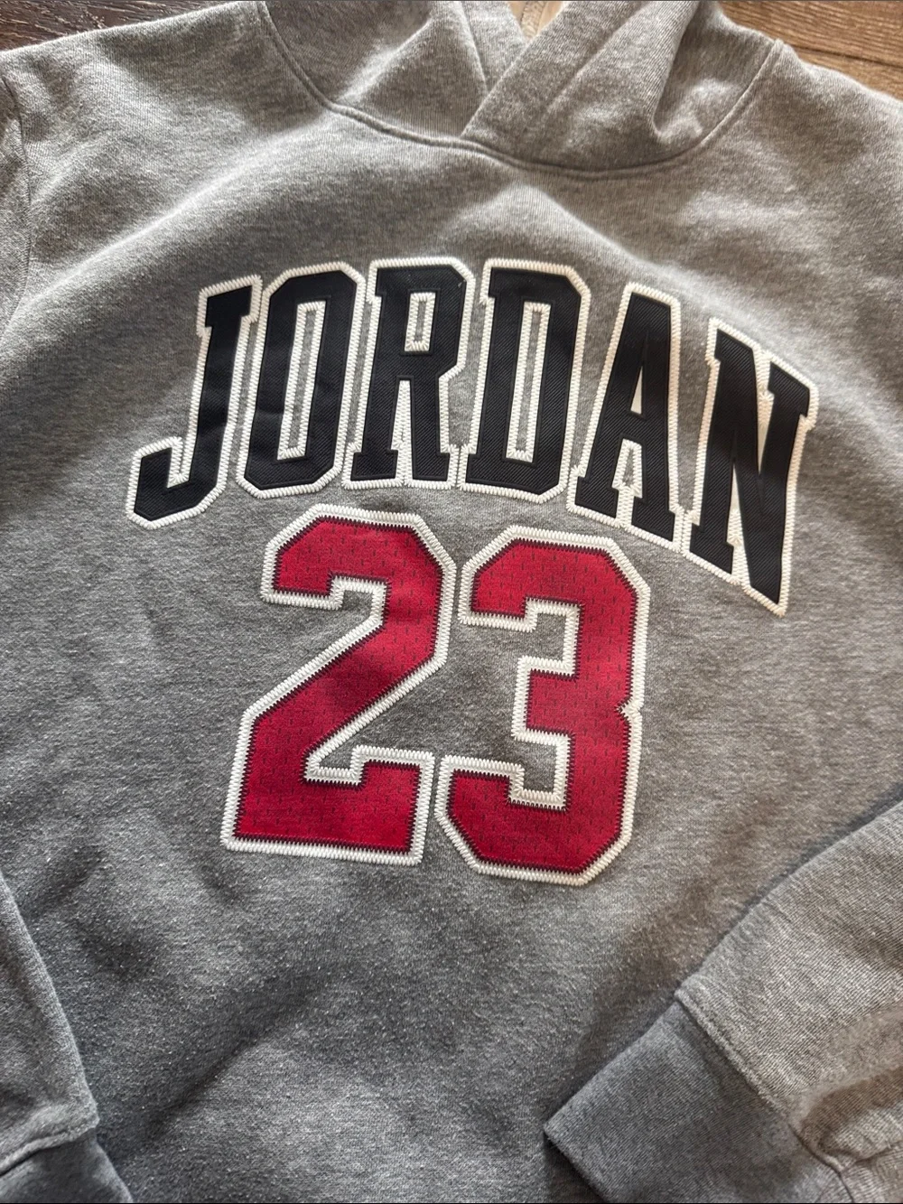 Jordan‎ gray hoodie youth XL 13-15